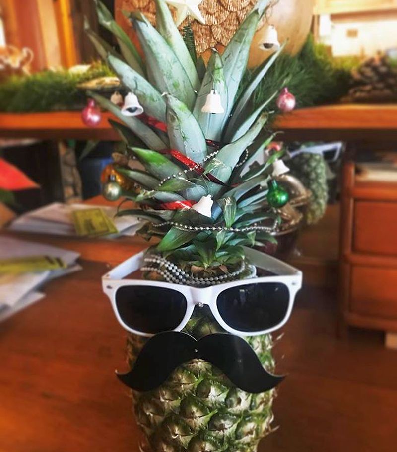 Pineapple Christmas Tree - Christmas decorations