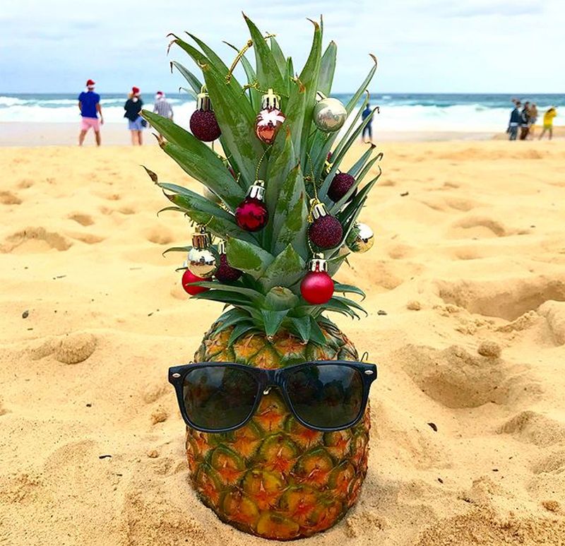 Pineapple Christmas Tree - Christmas decorations