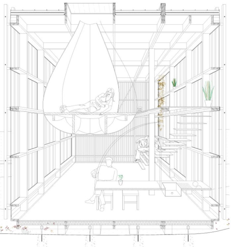 Scarcity and Creativity Studio’s glass cabin to live amongst nature