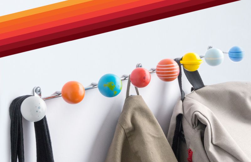 Solar System Coat Hook