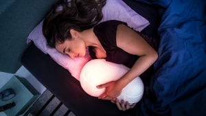 Somnox robotic hug pillow simulates breathing to improve your sleep