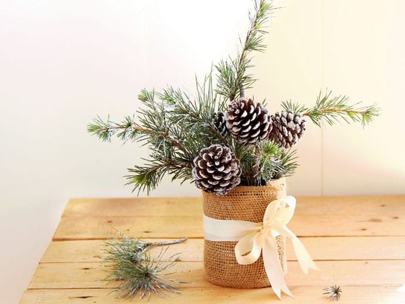 Christmas Tabletop centerpieces