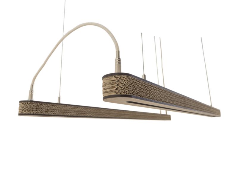 Cartoni 900- Eco-friendly cardboard lamp design by Wisse Trooster 