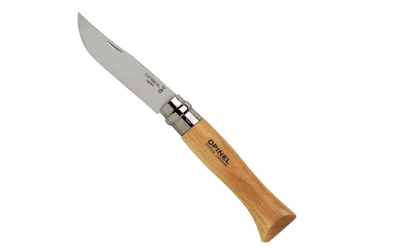 Folding Knife with Beechwood Handle