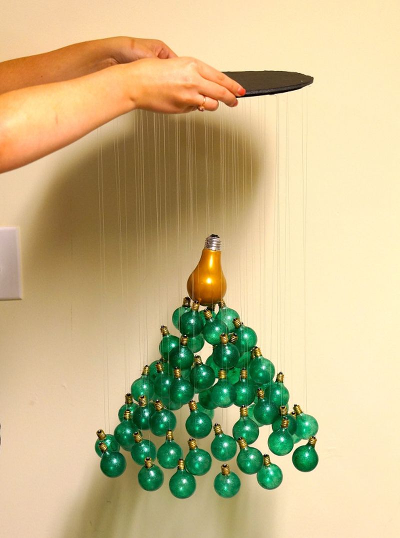 Hanging Christmas Tree Mobile