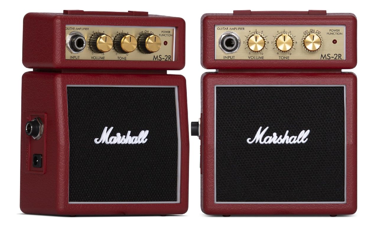 Marshall mini guitar amplifier