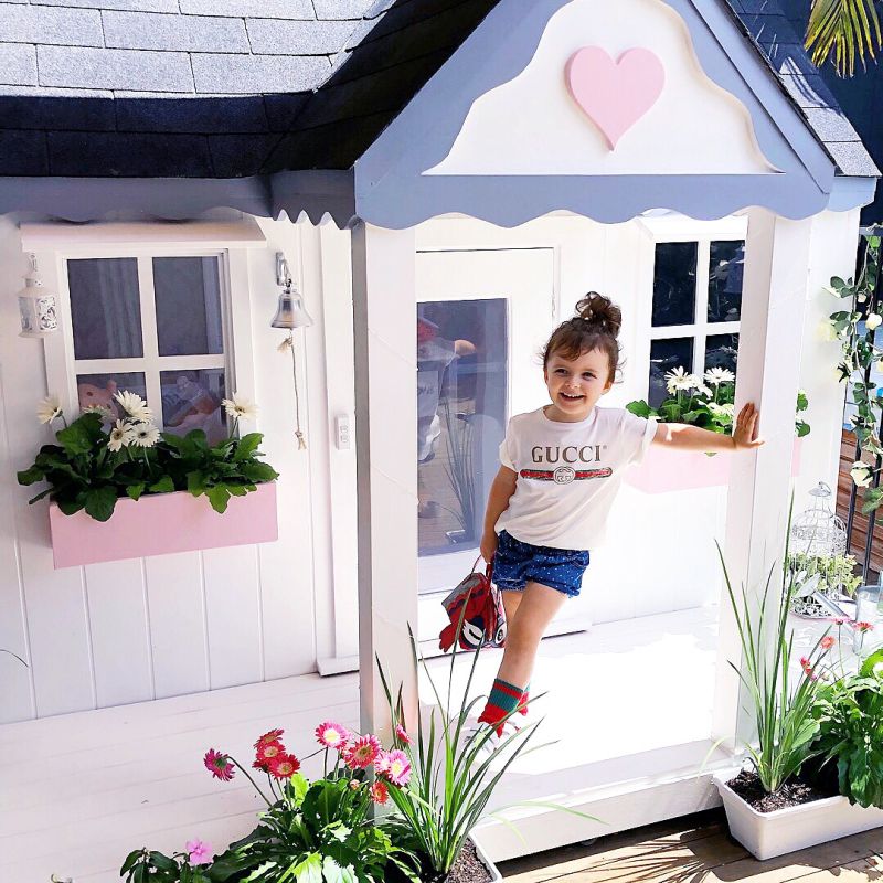 Millie-Belle Diamond owns world's most luxurious playhouse