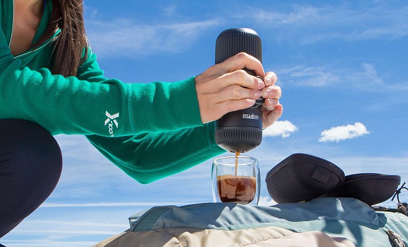 Minipresso portable espresso machine