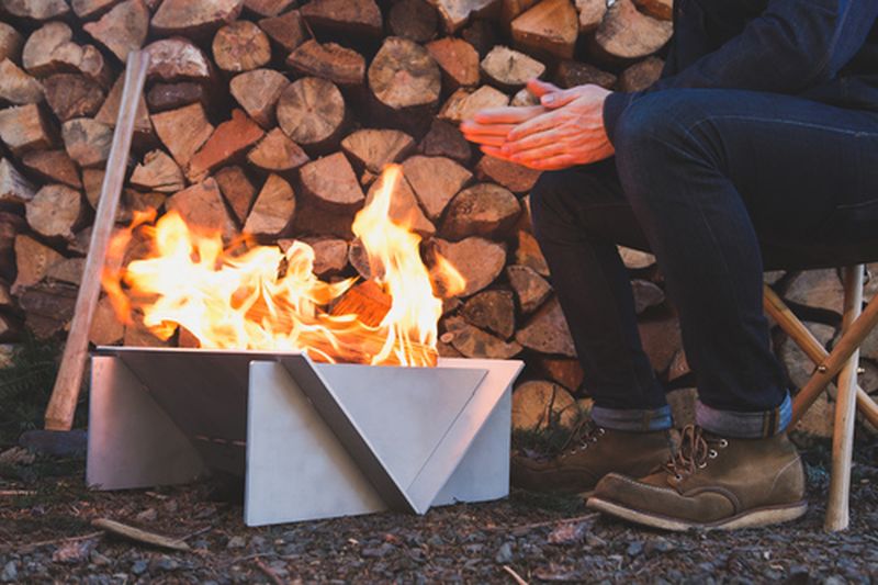 Stahl firepit