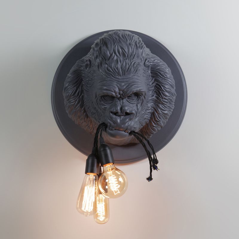 UgoRilla wall lamp, Matteo Ugolini creation inspired from the wild