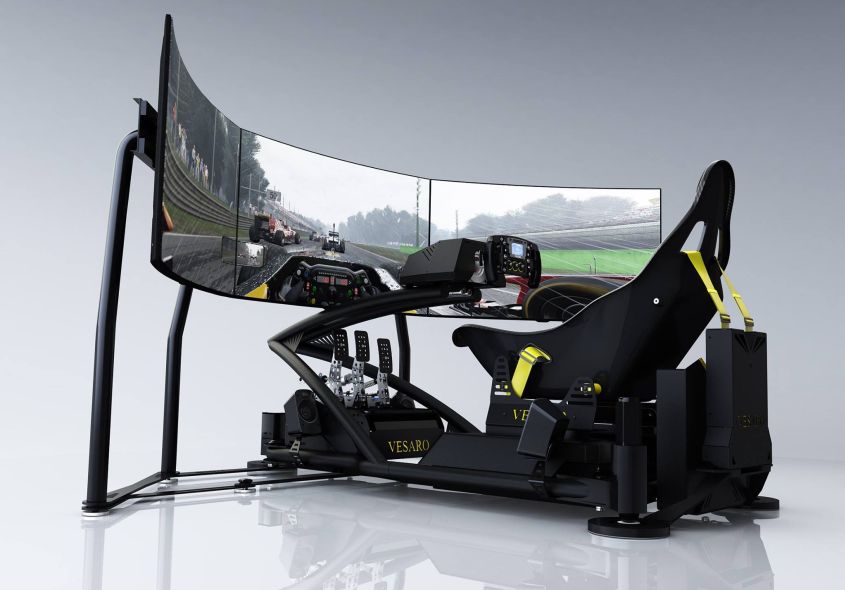 Vesaro's VR racing simulator is perfect for geeky homeowners