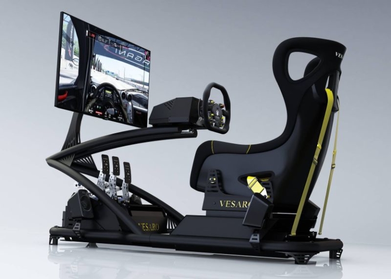 Vesaro’s VR racing simulator is perfect for geeky homeowners