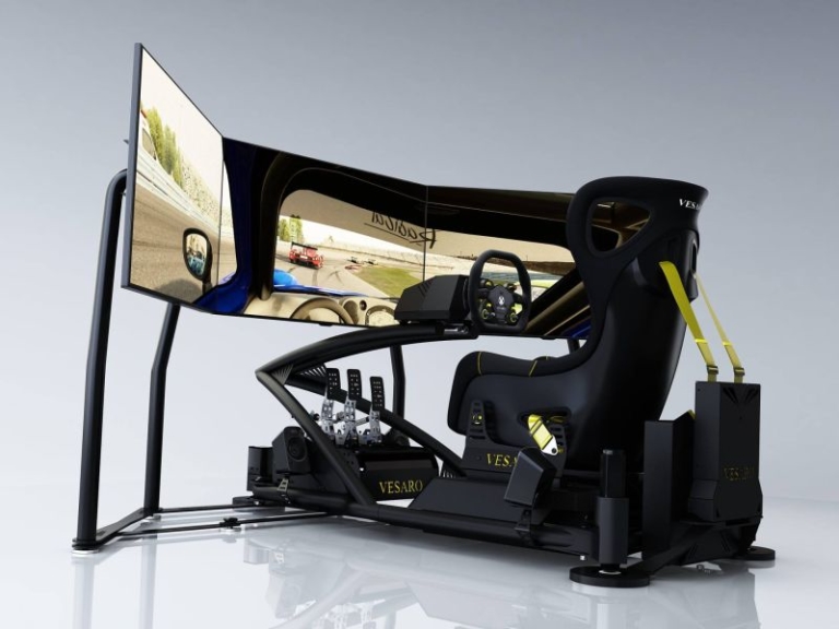 Vesaro’s VR racing simulator is perfect for geeky homeowners