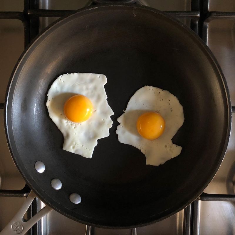 fried egg arts