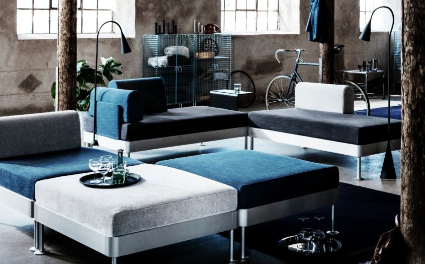 IKEA Collaborates With Tom Dixon to Create DELAKTIG Modular Sofa