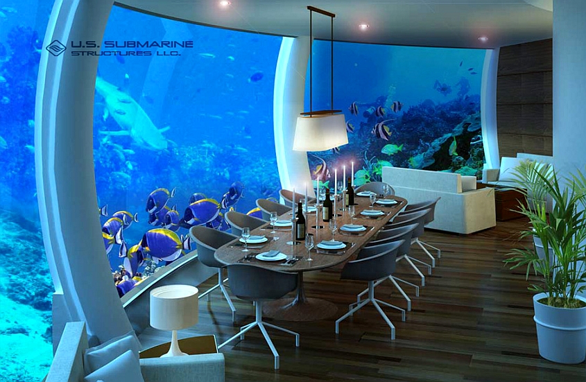 best underwater hotel concept 