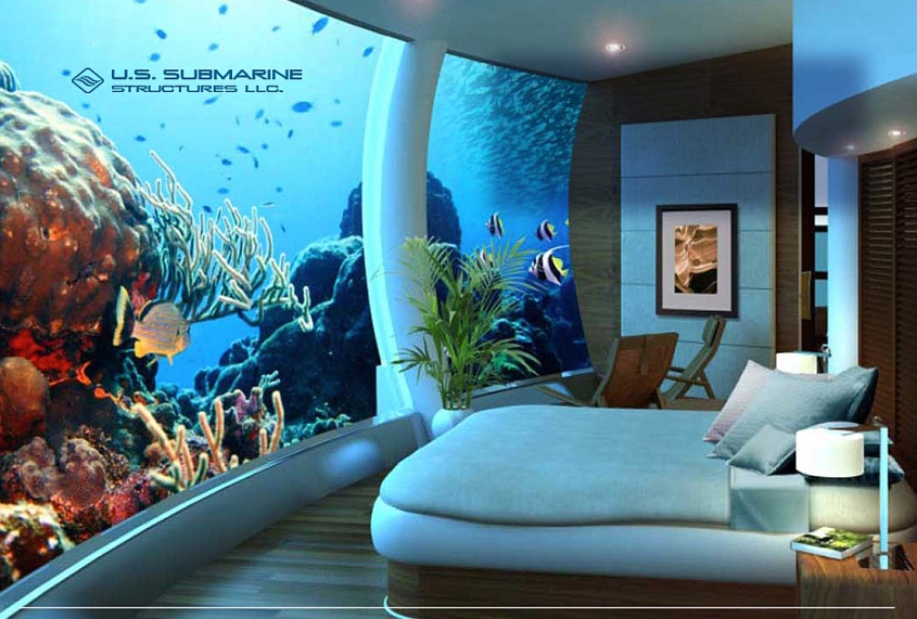 best underwater hotel concept 