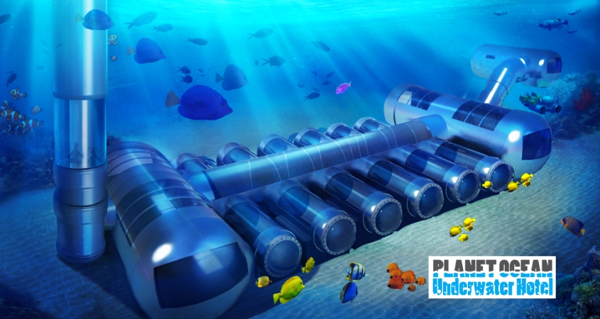 best underwater hotel concept 