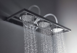 Davide Vercelli’s NU showerhead offers dream bathing experience