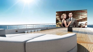 C SEED Unveils Retractable Outdoor TV for Superyachts