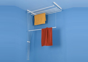 Airavie Ceiling-Mounted Clothes Drying Rack with Seven Independent Bars