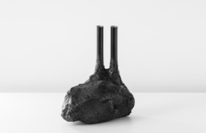 Fusion Vase by Ferreol Babin Depicts Nature Spreading Over Man-Made World