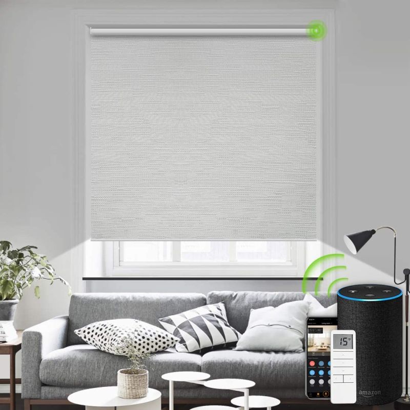 Yoolax smart home-compatible motorized blinds