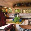 German Couple Converts 1993 GMC School Bus into Tiny House