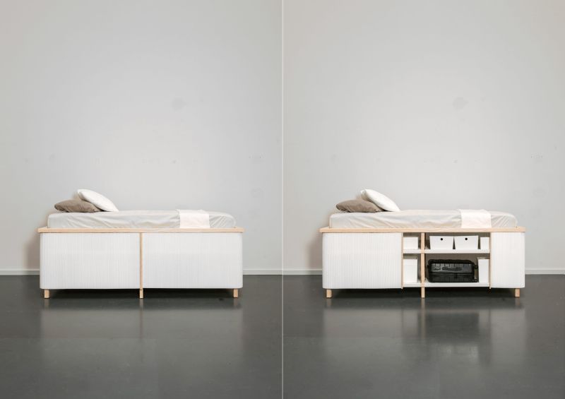 Yesul Jang Designs Tiny Home Bed for Co-Living Spaces 