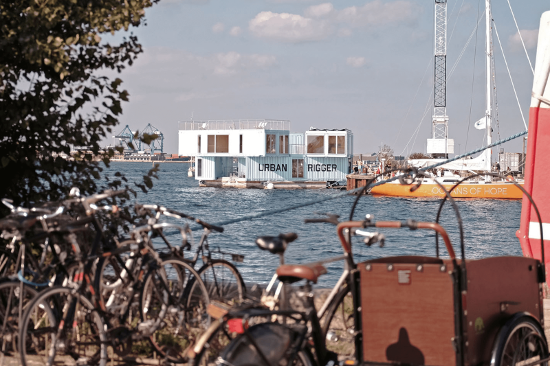 floating shipping container homes