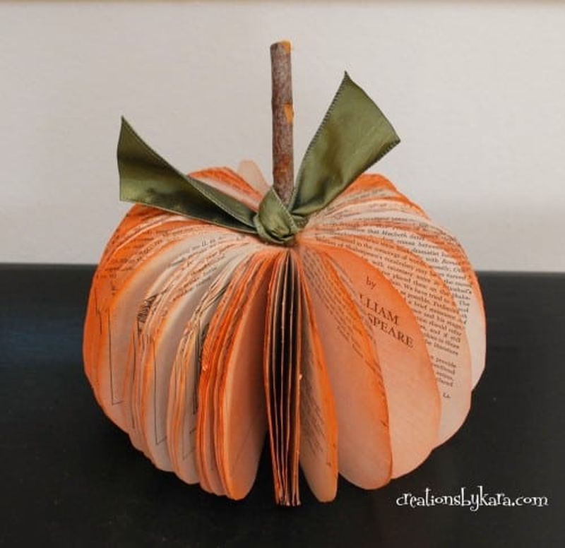 55 DIY Pumpkin Decorations Made from Different Materials