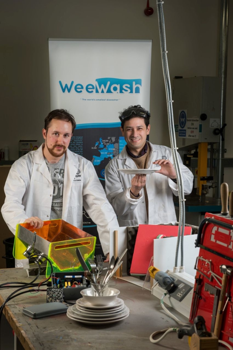 World’s Smallest Dishwasher Cleans Two Meals’ Worth of Dishes