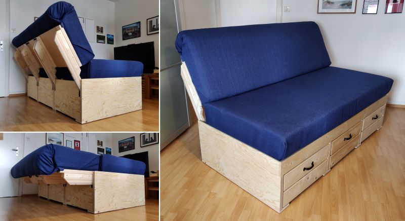 Diy pull deals out couch bed