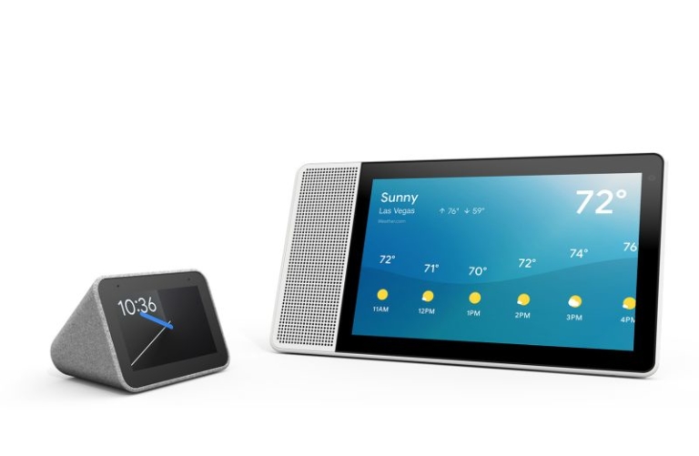 Google AssistantPowered Lenovo Smart Clock at CES 2019