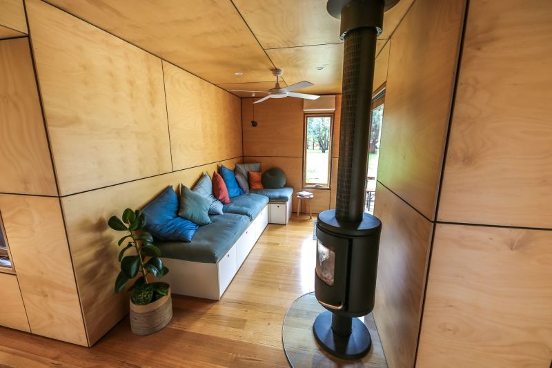 Inside a shipping container home