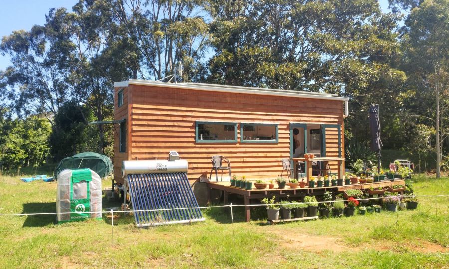 Couple Builds Self-Sufficient Tiny House on Wheels