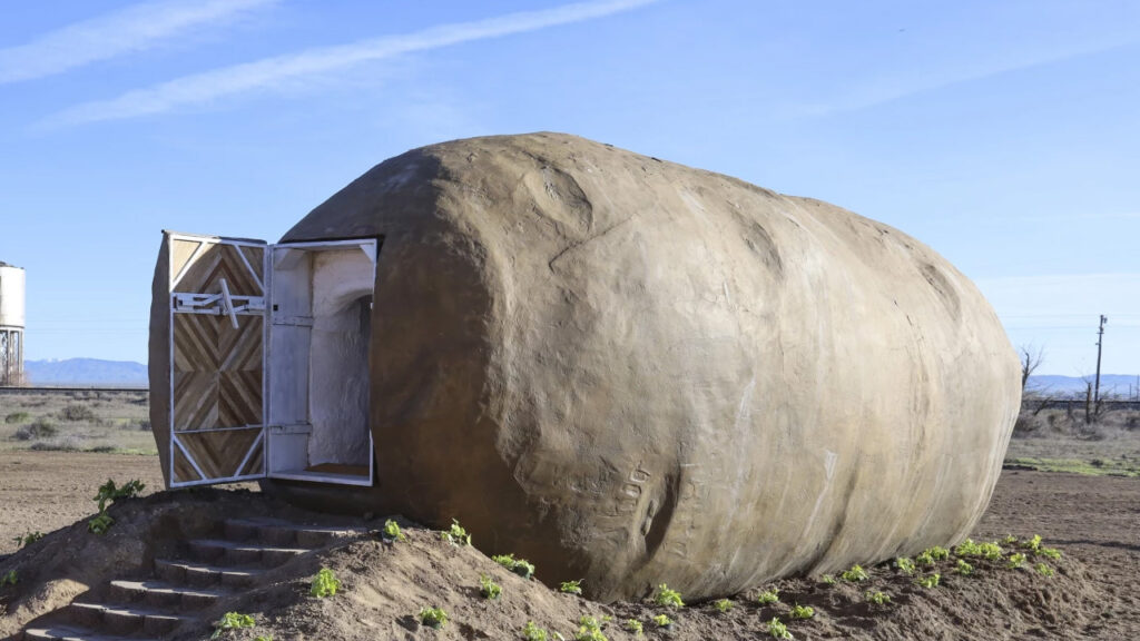 Big Idaho Potato Airbnb Rental in Boise Big Idaho Potato Turned Into Airbnb Rental in Boise