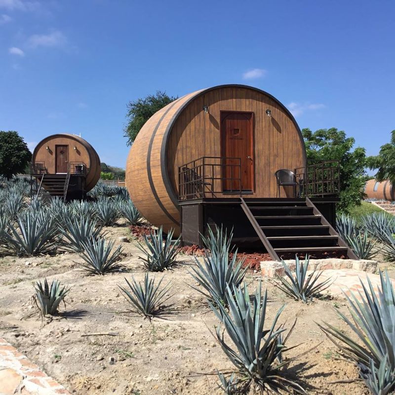 This Barrel-Shaped Hotel in Mexico can be Rented for Night Stay