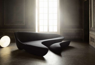 Moon Sofa by Zaha Hadid Design at Salone del Mobile 2019
