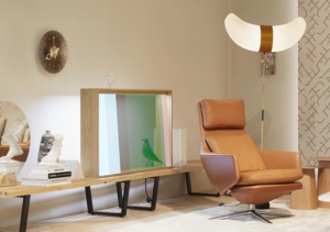 Panasonic Introduces Vitrine Transparent OLED TV Concept at Salone 2019