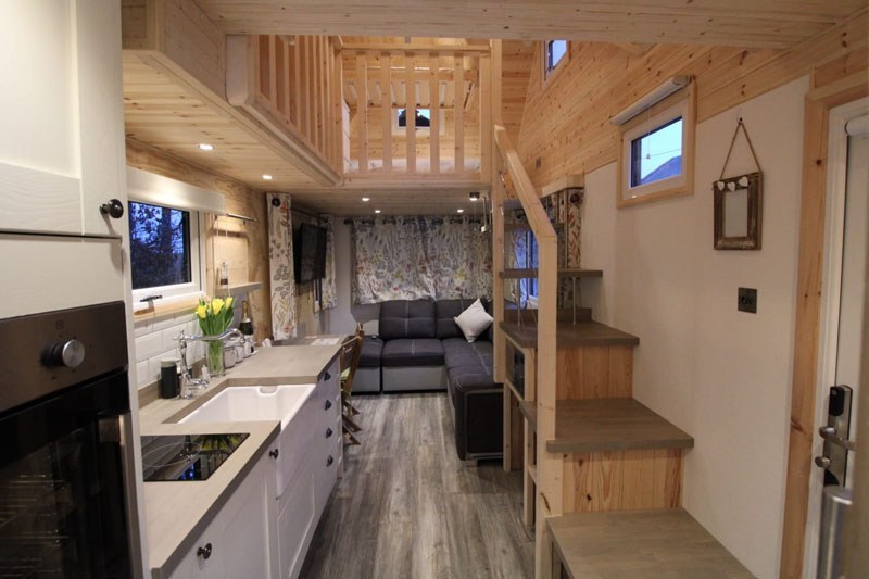 Chris Marsh Self-Built Tiny House on Wheels