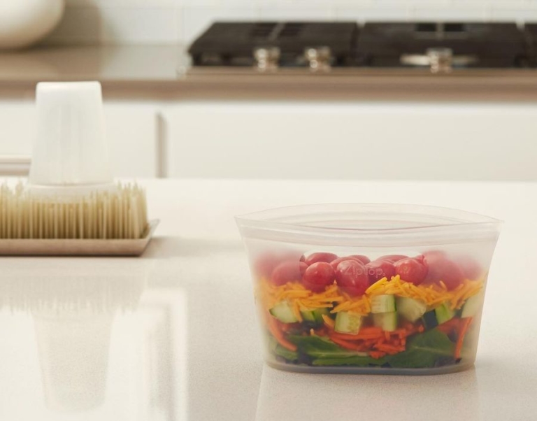 Zip Top Reusable Containers to Replace Mason Jars in Your Kitchen
