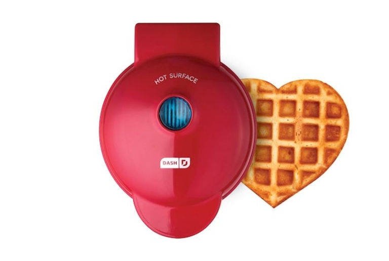 Buy Dash Mini Heart Waffle Maker Iron and Make Breakfast Fun