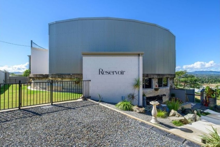 Water Tank Converted into Luxury Home in Gympie, Australia for Sale