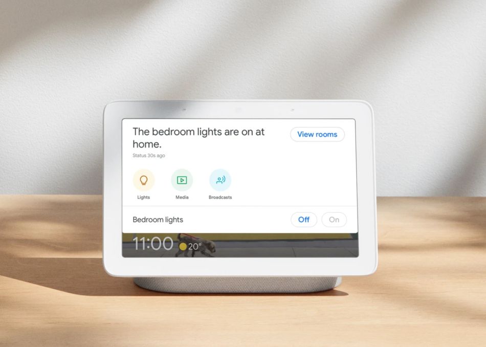 Google Nest Hub Smart Speaker with 7inch Touchscreen for ₹9,999