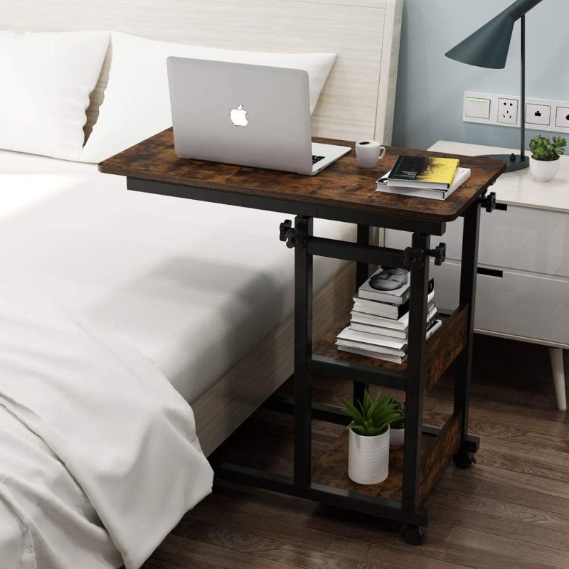 Tribesigns Bedside Table with Laptop Swivel