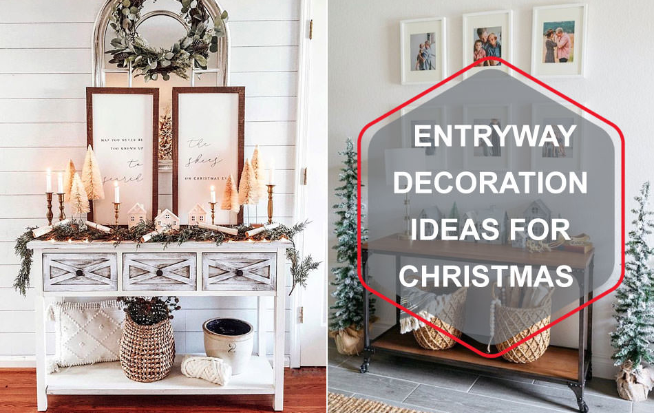 Impressive Christmas Entryway Decoration Ideas For 2020