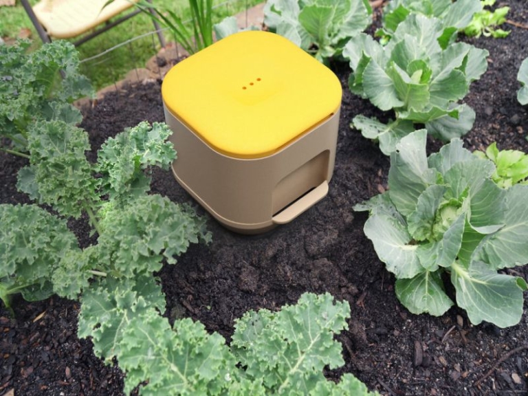 In-Ground Yield Vermicomposting Bin Minimizes User Interaction