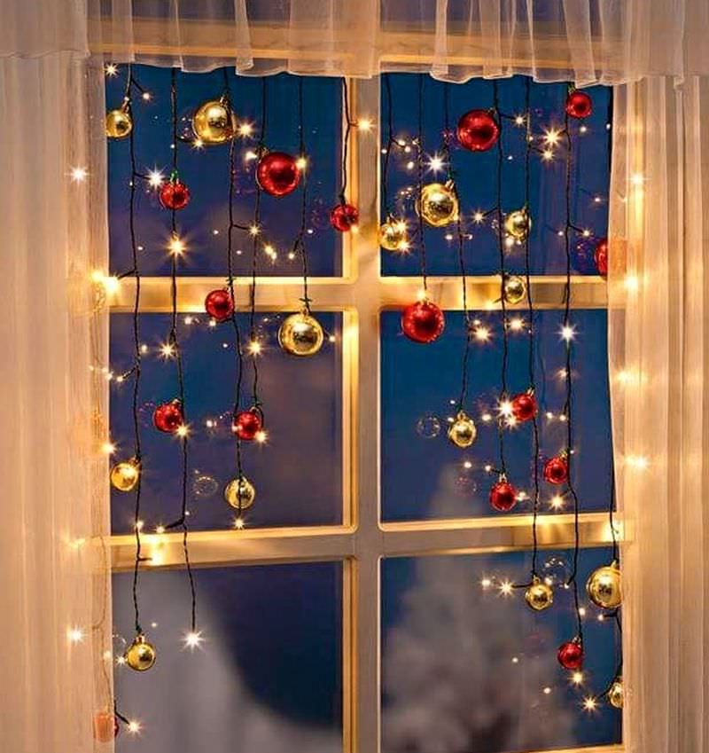 Les Id Es De D Coration De No L D Int Rieur Les Plus L Gantes Pour   Super Cute And Easy Christmas Window Decoration Ideas 1 