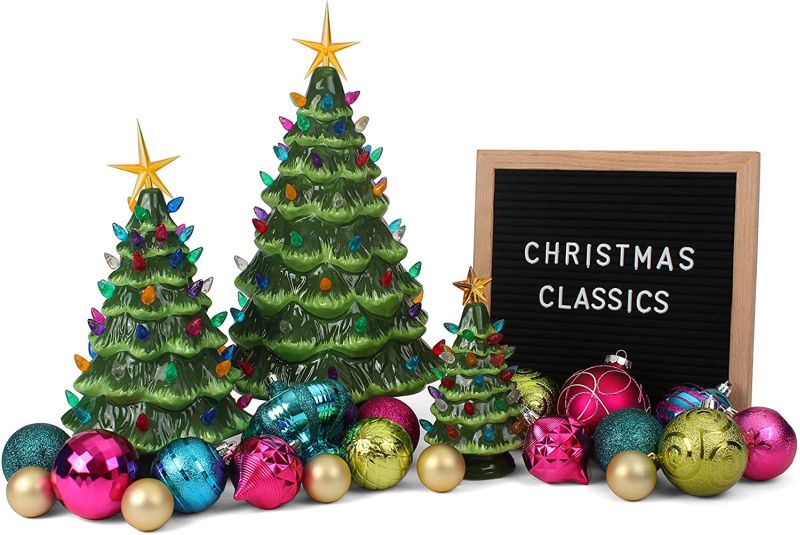 Ceramic tabletop Christmas tree